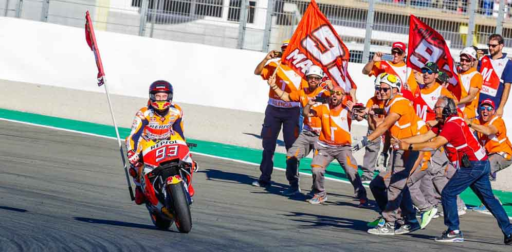 Marquez Bisa Selebrasi Juara di Motegi thumbnail